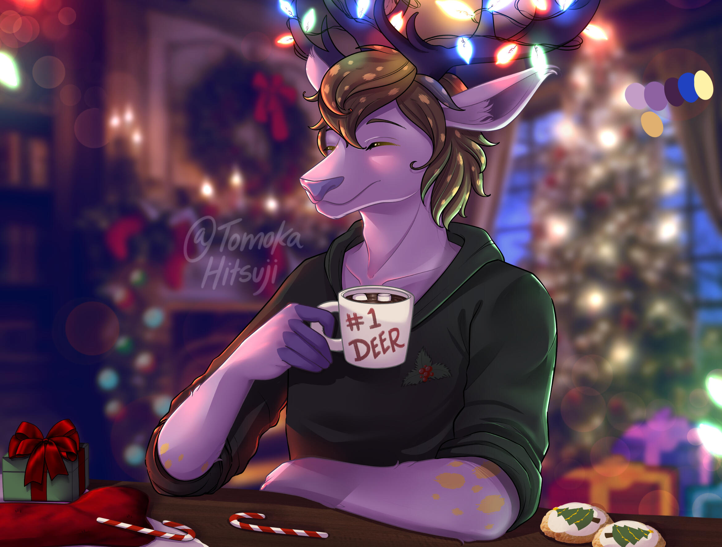 normal style full illustration of Hitsuji Tomoka